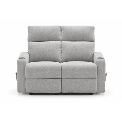 Théo - Causeuse Inclinable - Gris Pâle