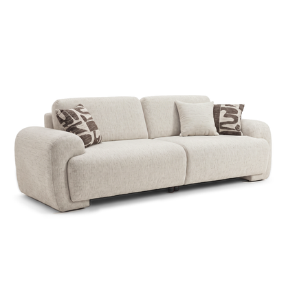 Celine - Sofa - Beige Fabric