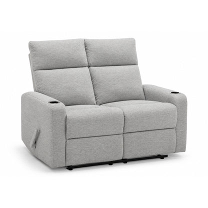 Théo - Causeuse Inclinable - Gris Pâle