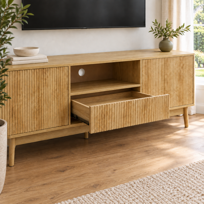 Liam - TV Stand - Walnut - 72 in