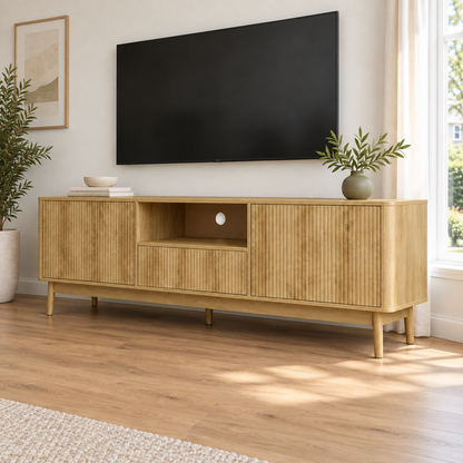 Liam - TV Stand - Walnut - 72 in