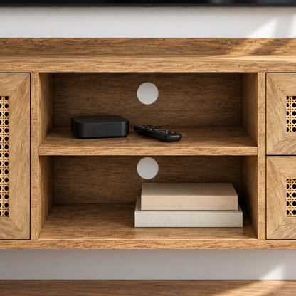 Garrett - Meuble de TV - Noyer - 72 po
