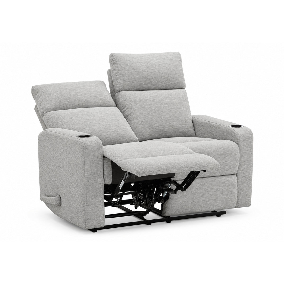 Théo - Causeuse Inclinable - Gris Pâle