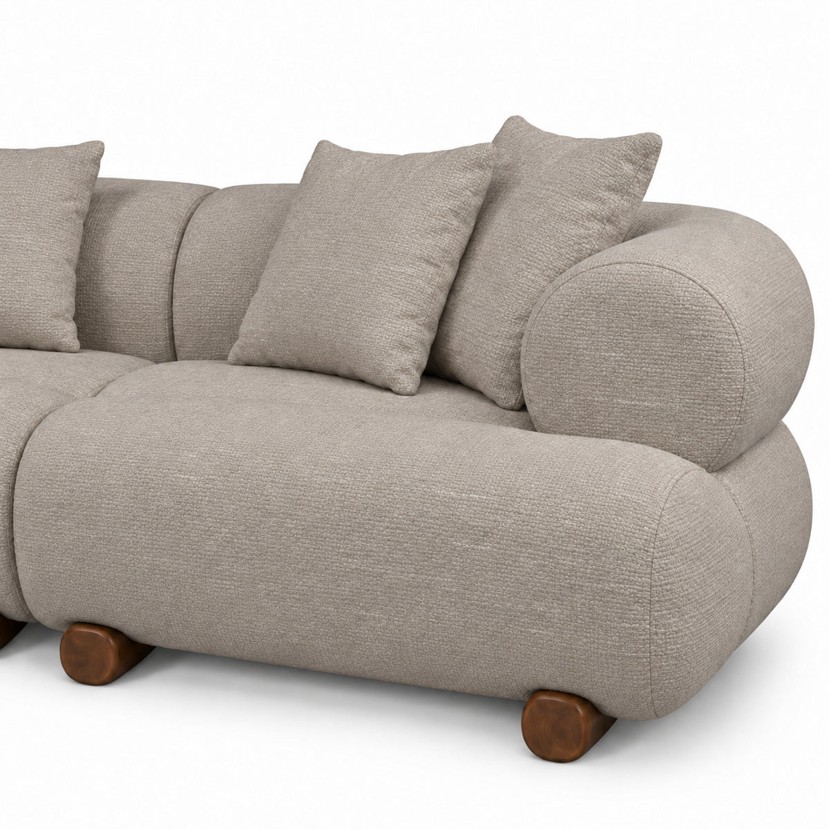 Kenan - Modular Sectional - Taupe