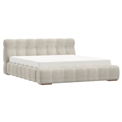 Pasha - Queen Bed - Beige