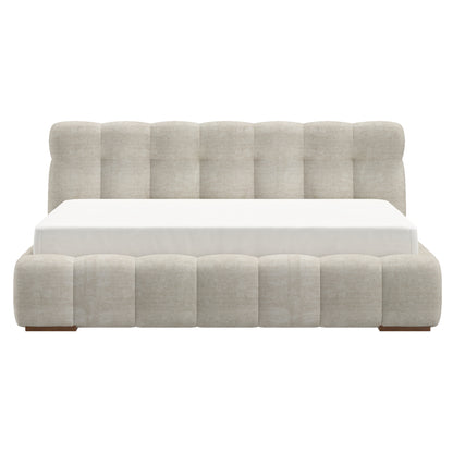 Pasha - Queen Bed - Beige