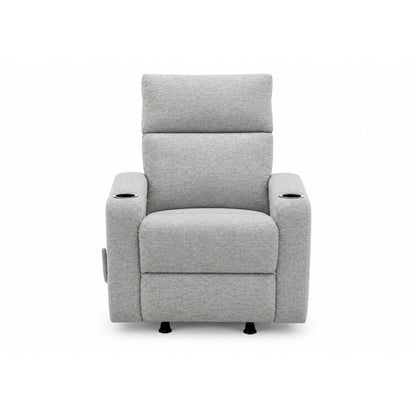 Théo - Fauteuil Inclinable - Gris Pâle