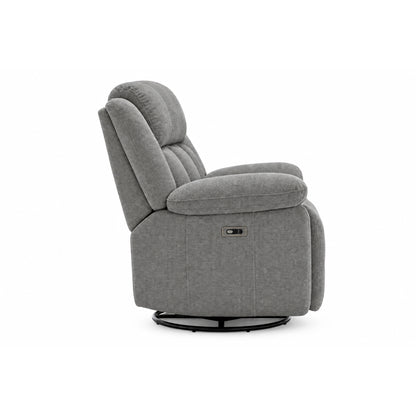 Mason - Power Recliner - Grey