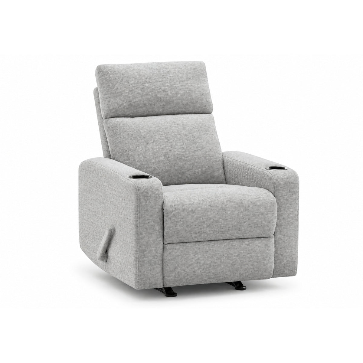 Théo - Fauteuil Inclinable - Gris Pâle