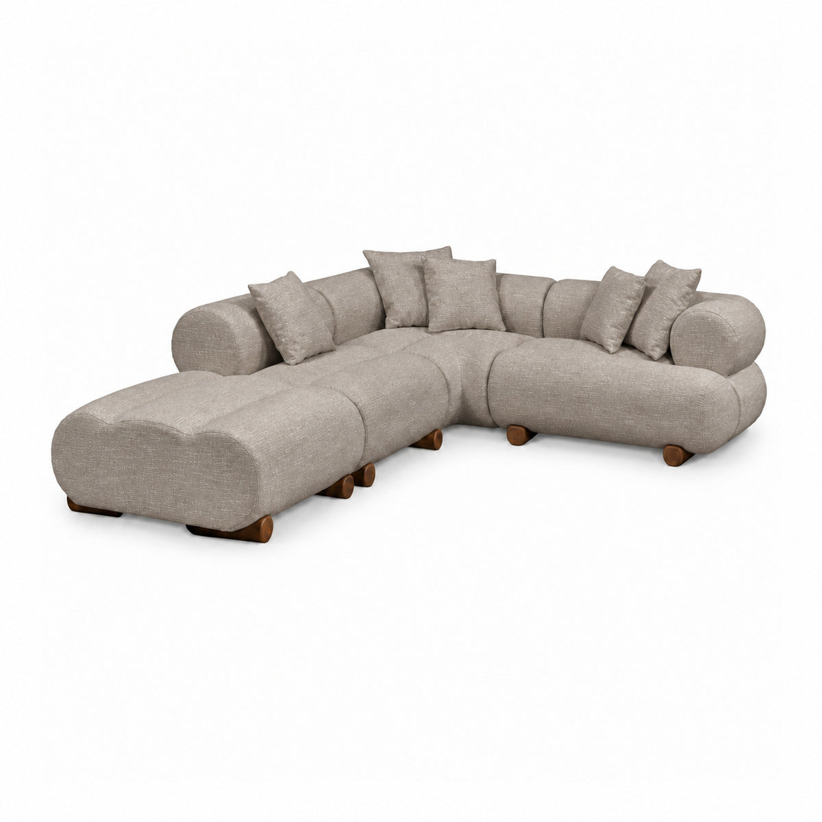 Kenan - Modular Sectional - Taupe