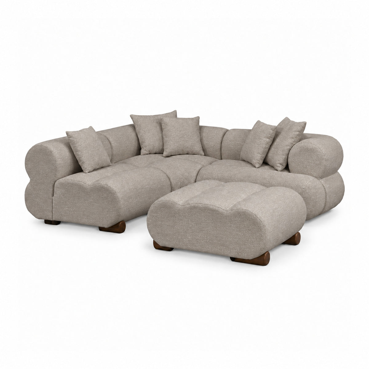Kenan - Modular Sectional - Taupe