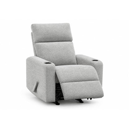 Théo - Fauteuil Inclinable - Gris Pâle