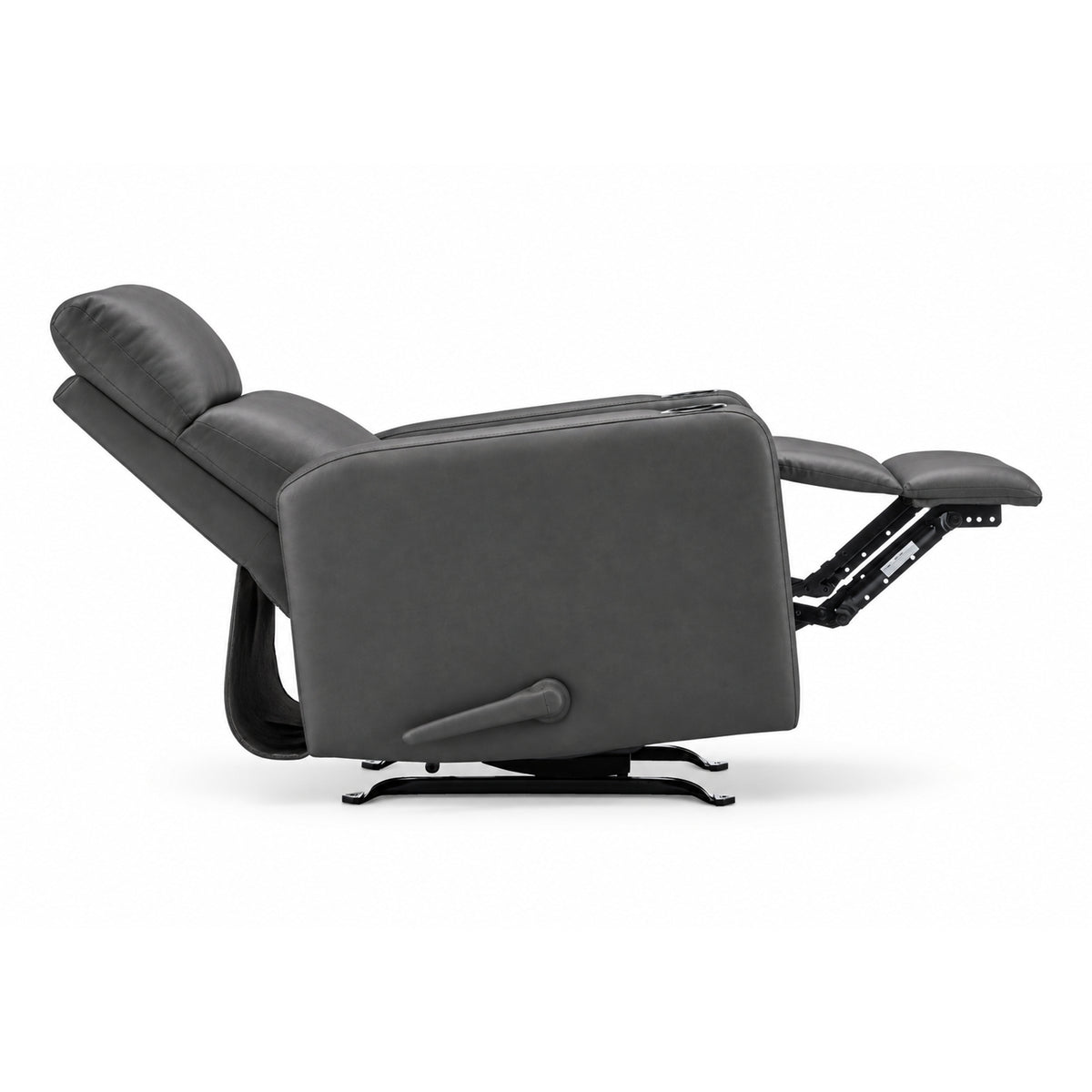 Théo - Recliner - Grey PU Leather