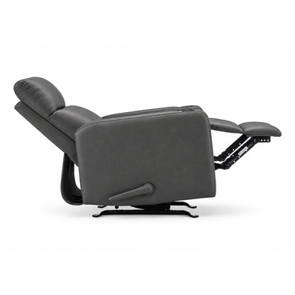 Théo - Recliner - Grey PU Leather