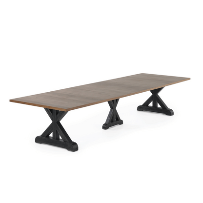Transformer - Gather Dining Table - French Chestnut Patina Black