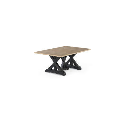 Transformer - Gather Dining Table - Belgian Oak / Patina Black