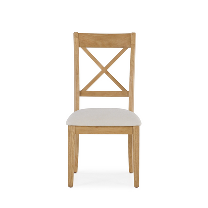 Transformer - Gather Dining Chair - Belgian Oak / Cream