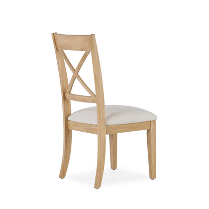 Transformer - Gather Dining Chair - Belgian Oak / Cream