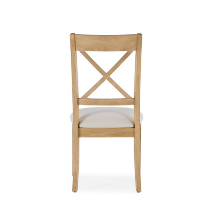 Transformer - Gather Dining Chair - Belgian Oak / Cream