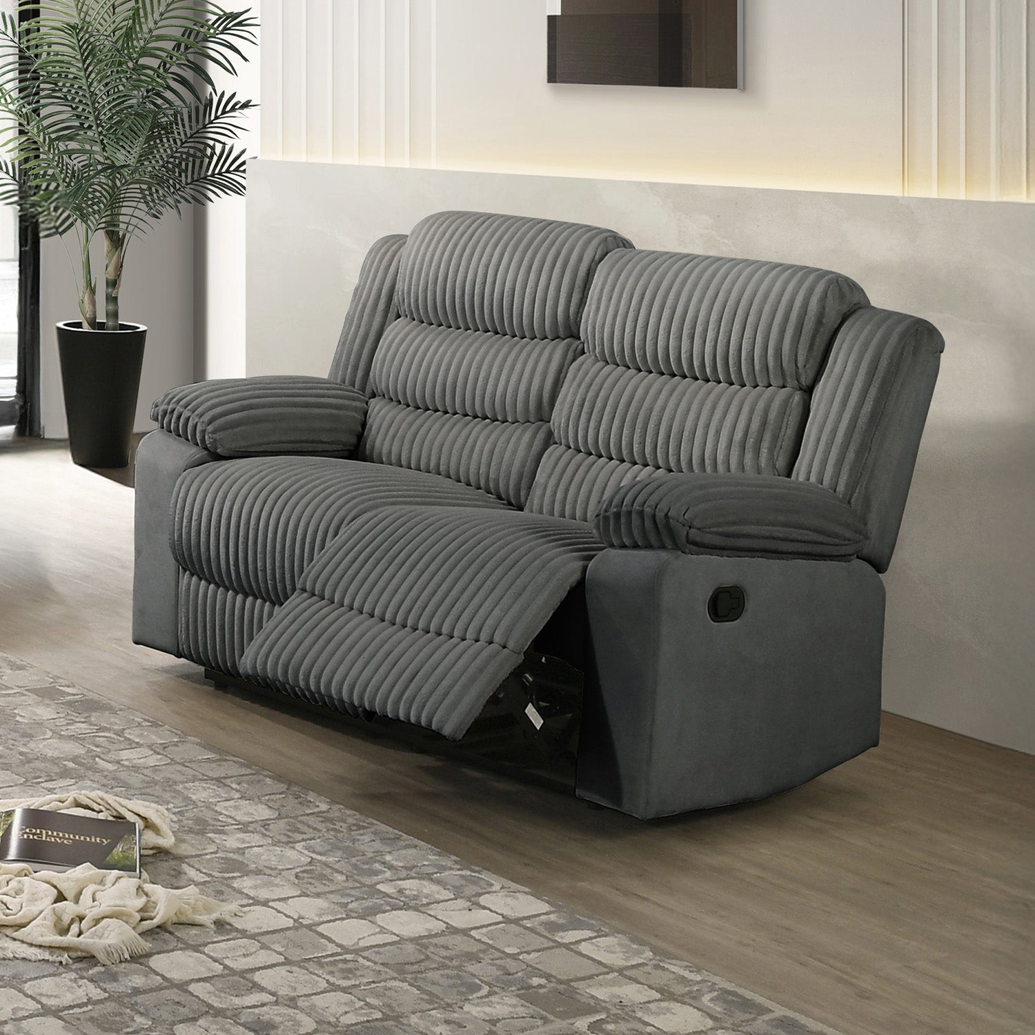 Bellanca - Causeuse Inclinable - Gris