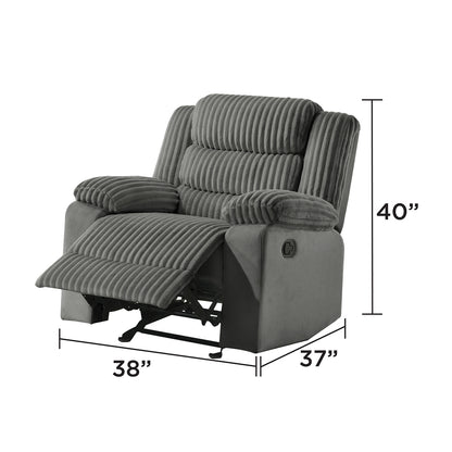 Bellanca - Fauteuil Inclinable - Gris