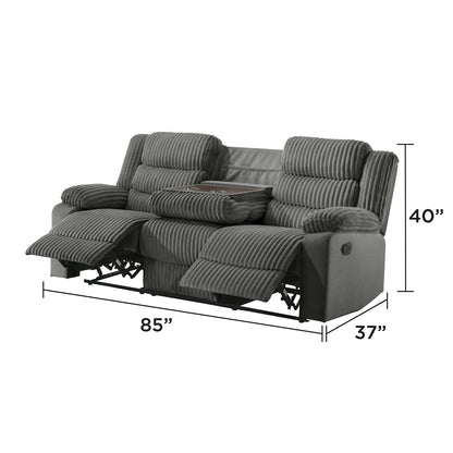 Bellanca - Sofa Inclinable - Gris