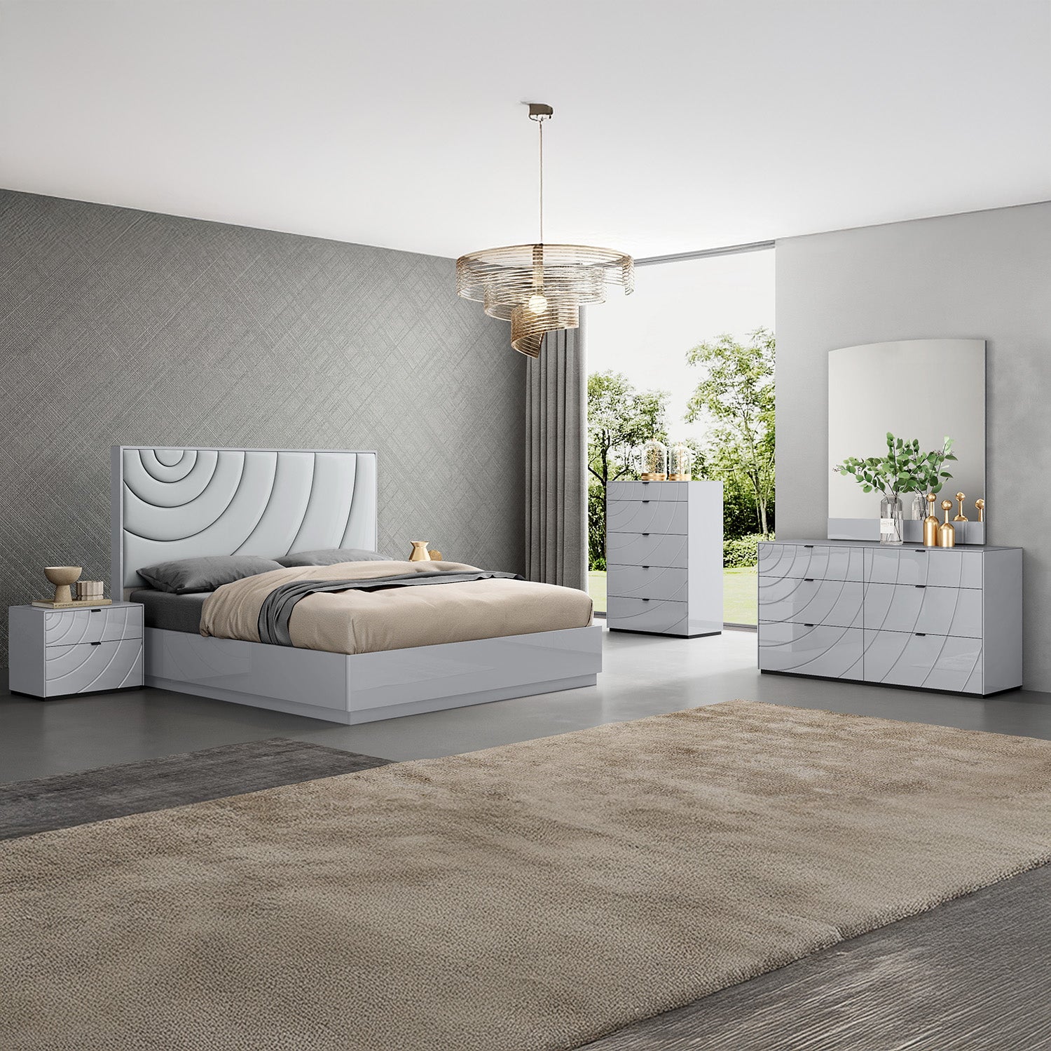 Aveline - Bedroom Set - Grey