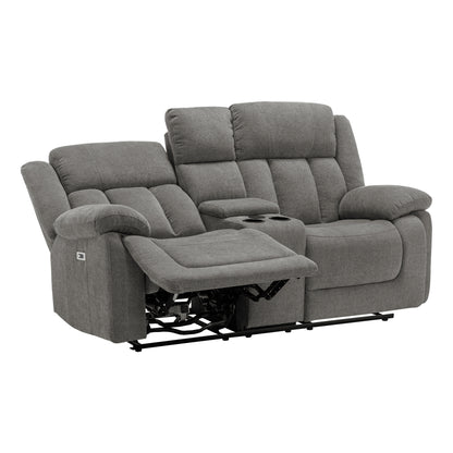 Mason - Causeuse Inclinable Électrique - Gris
