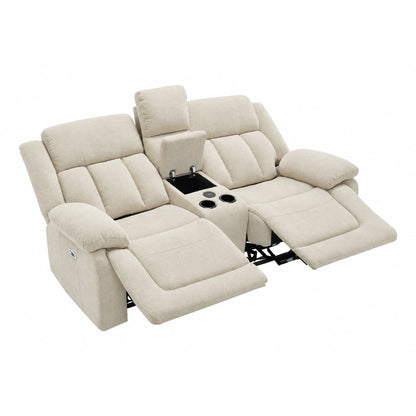 Mason - Power Reclining Loveseat - Beige
