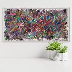 Artwork on Acrylic Gallery Canvas - 24 H x 48 W in Glossy - Jonart