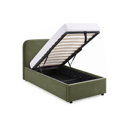 Jenson - Twin Storage Bed - Olive Green