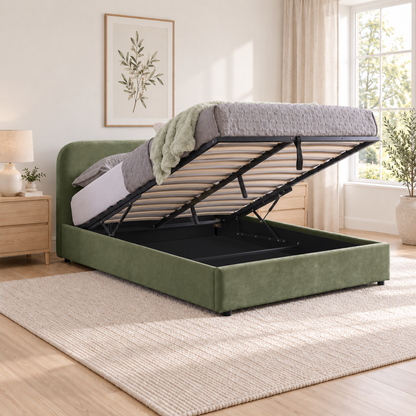 Jenson - Full Storage Bed - Olive Green