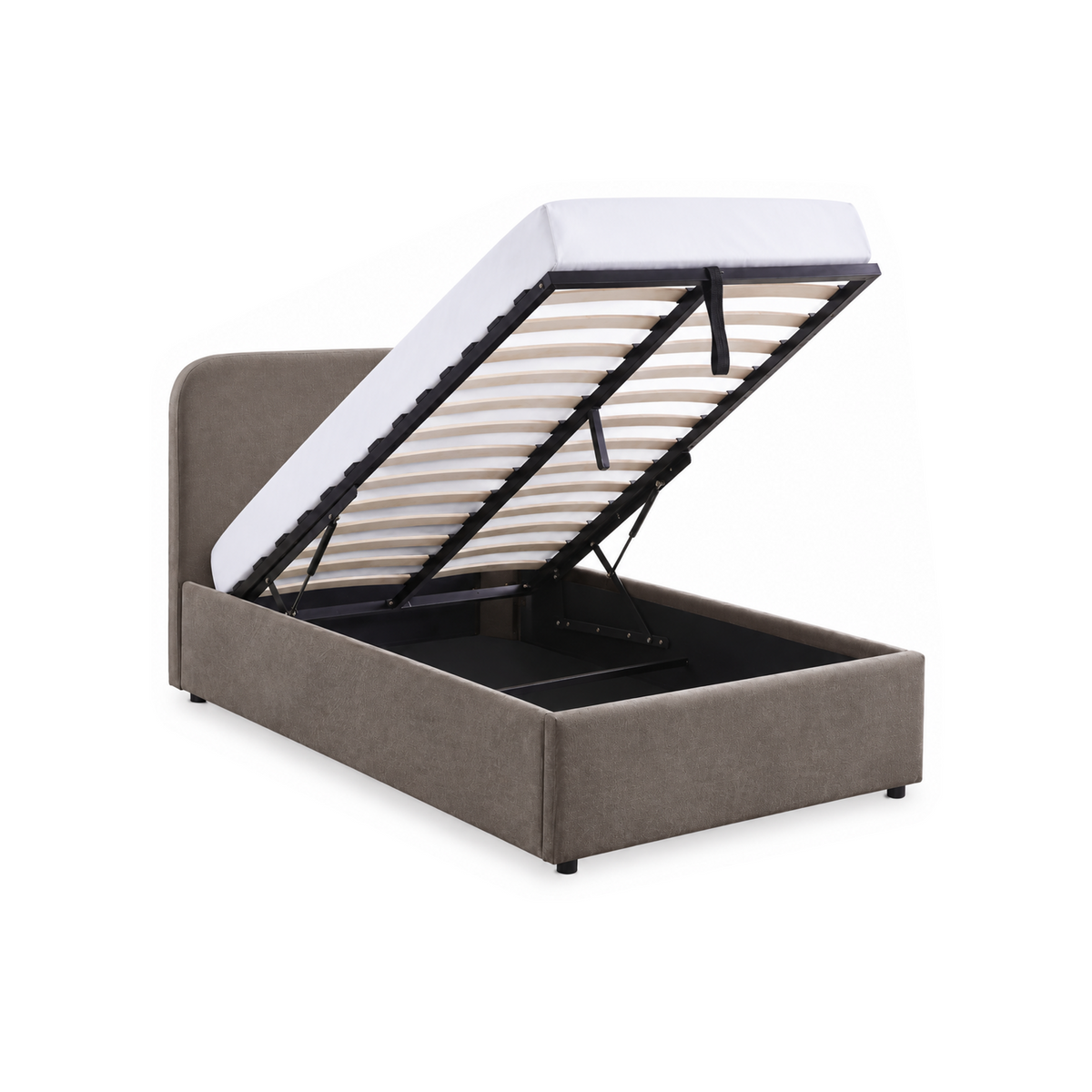 Jenson - Twin Storage Bed - Mocha