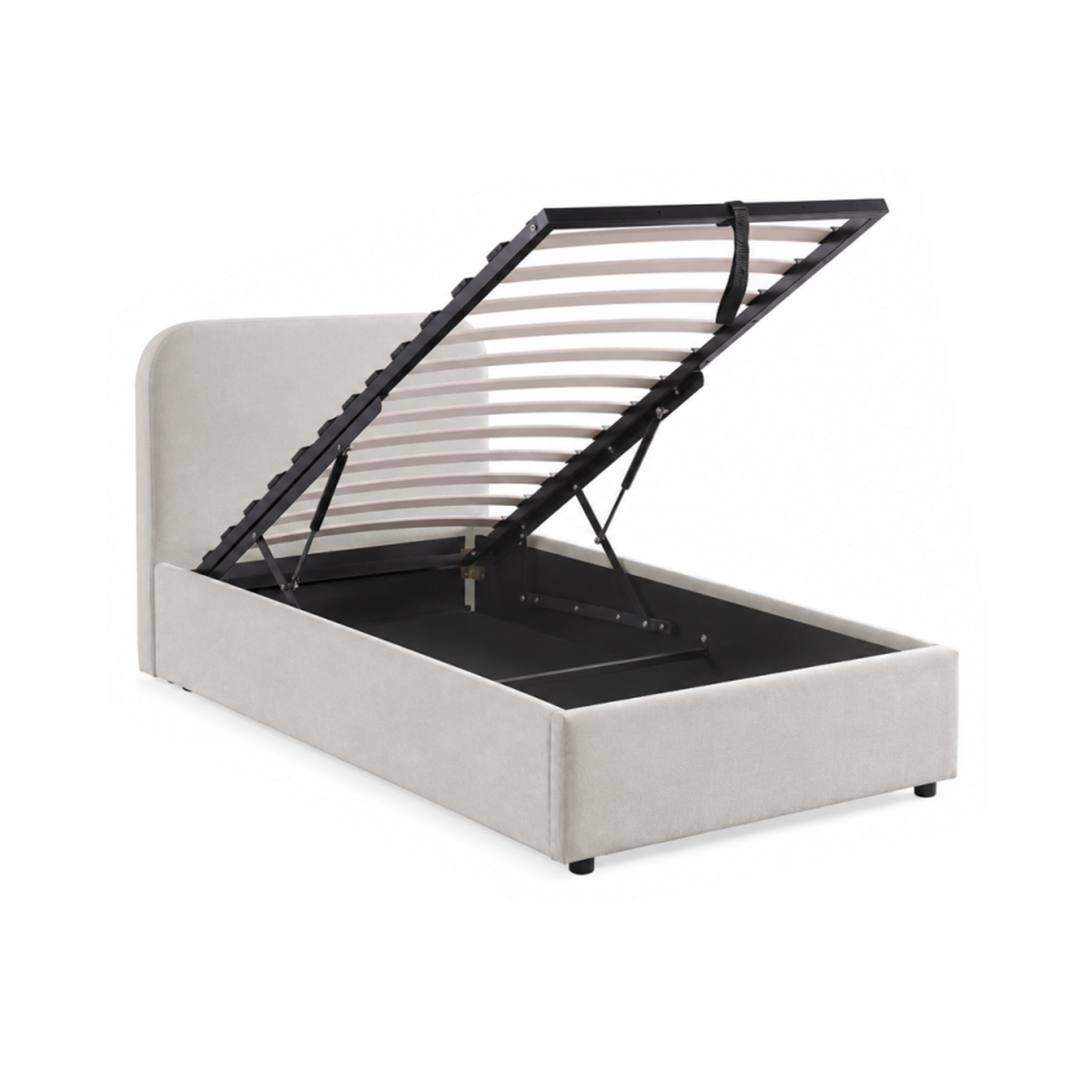 Jenson - Twin Storage Bed - Beige