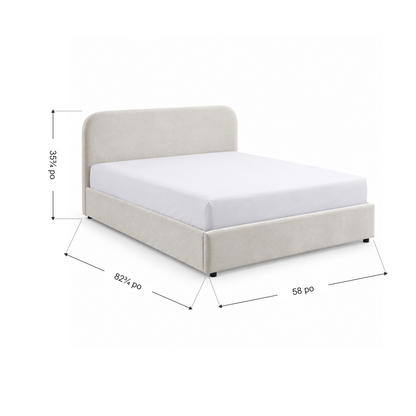 Jenson - Full Storage Bed - Beige