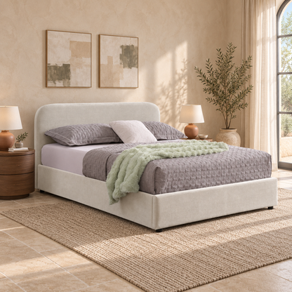 Jenson - Full Storage Bed - Beige