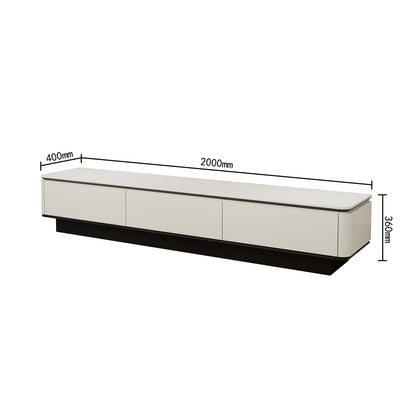 Parma - TV Stand - Light Grey - 78 in
