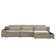 Sofa Sectionnel Reversible - Brighton - Knit Beige