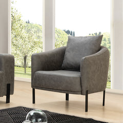 Armchair - Bugati - Gray Fabric