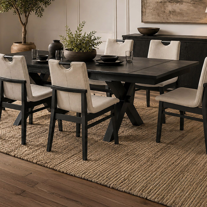 Argyle - Extendable Dining Table - Black