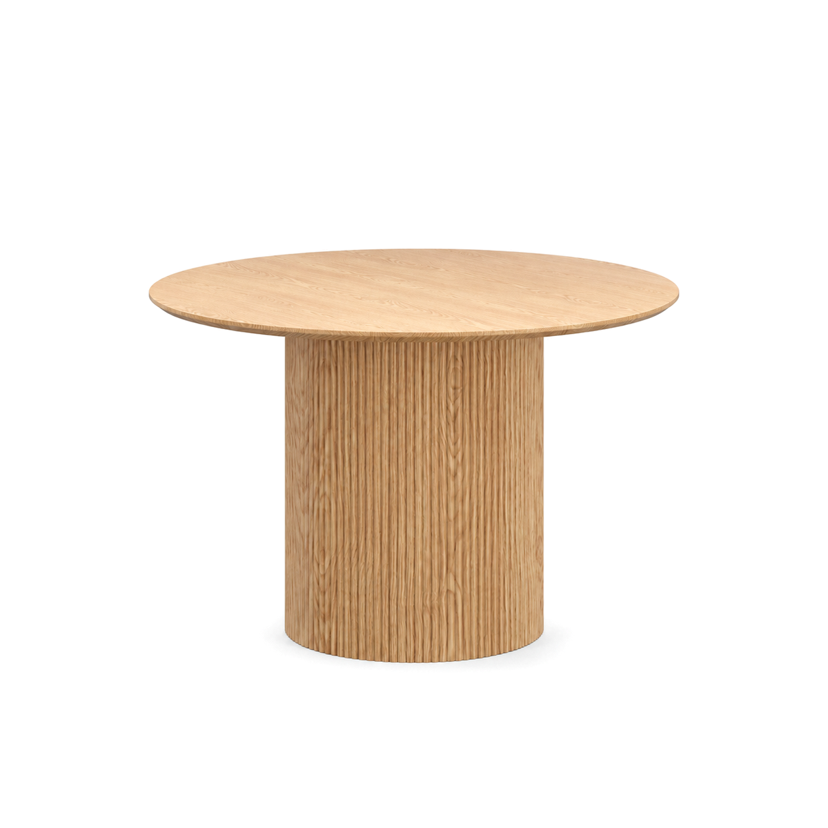 Tovas - Table à Manger Ronde - Naturelle