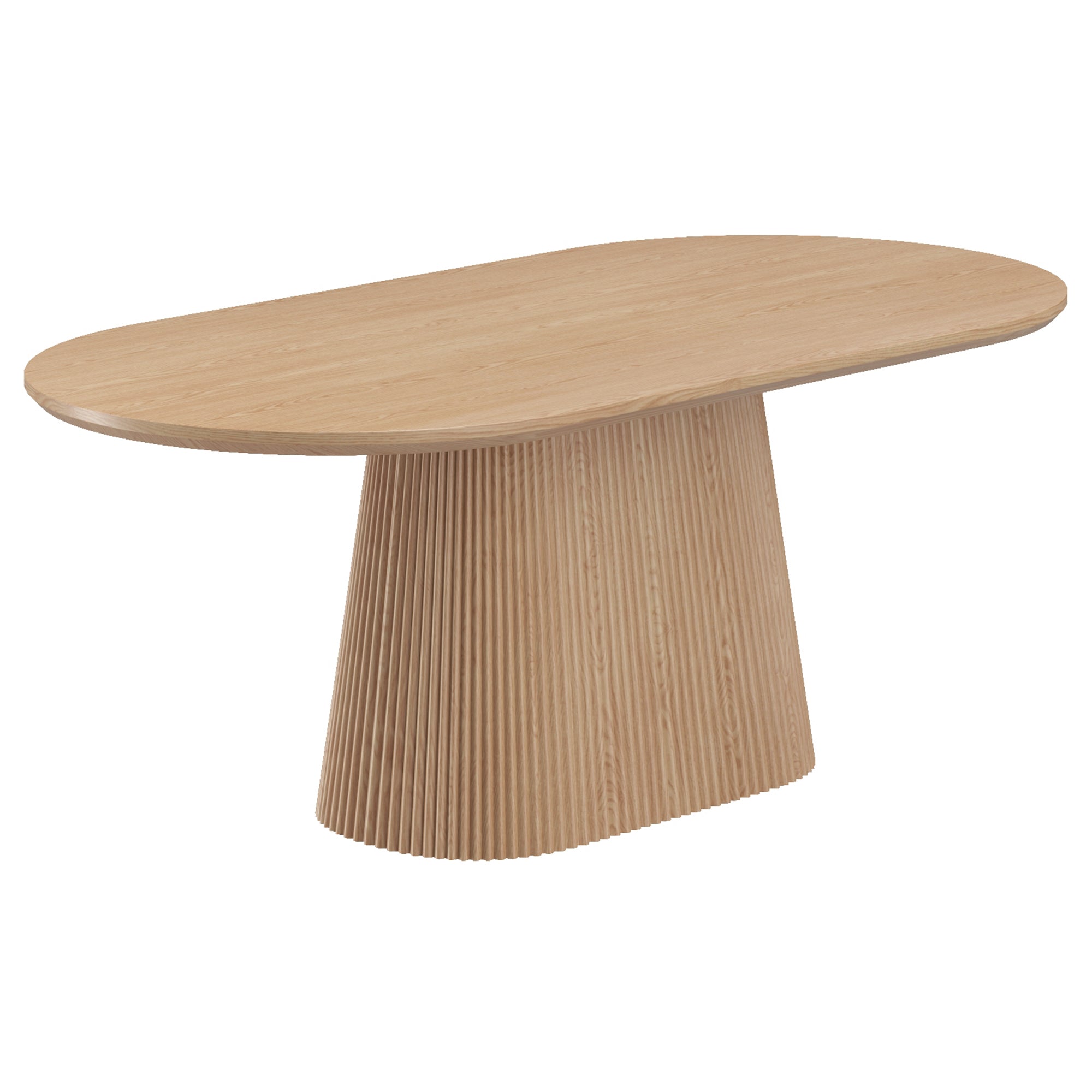 Tovas - Oval Dining Table - Natural