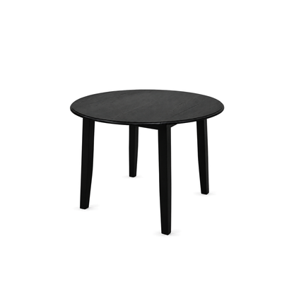 Conrad - Table à Manger Ronde - Noir