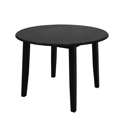 Conrad - Table à Manger Ronde - Noir