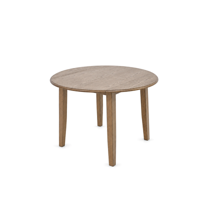 Conrad - Table à Manger Ronde - Noyer