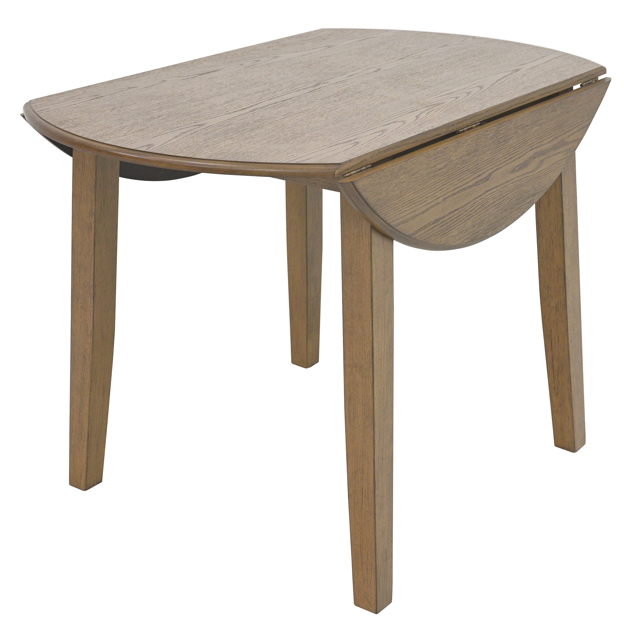 Conrad - Table à Manger Ronde - Noyer