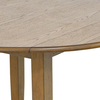 Conrad - Table à Manger Ronde - Noyer