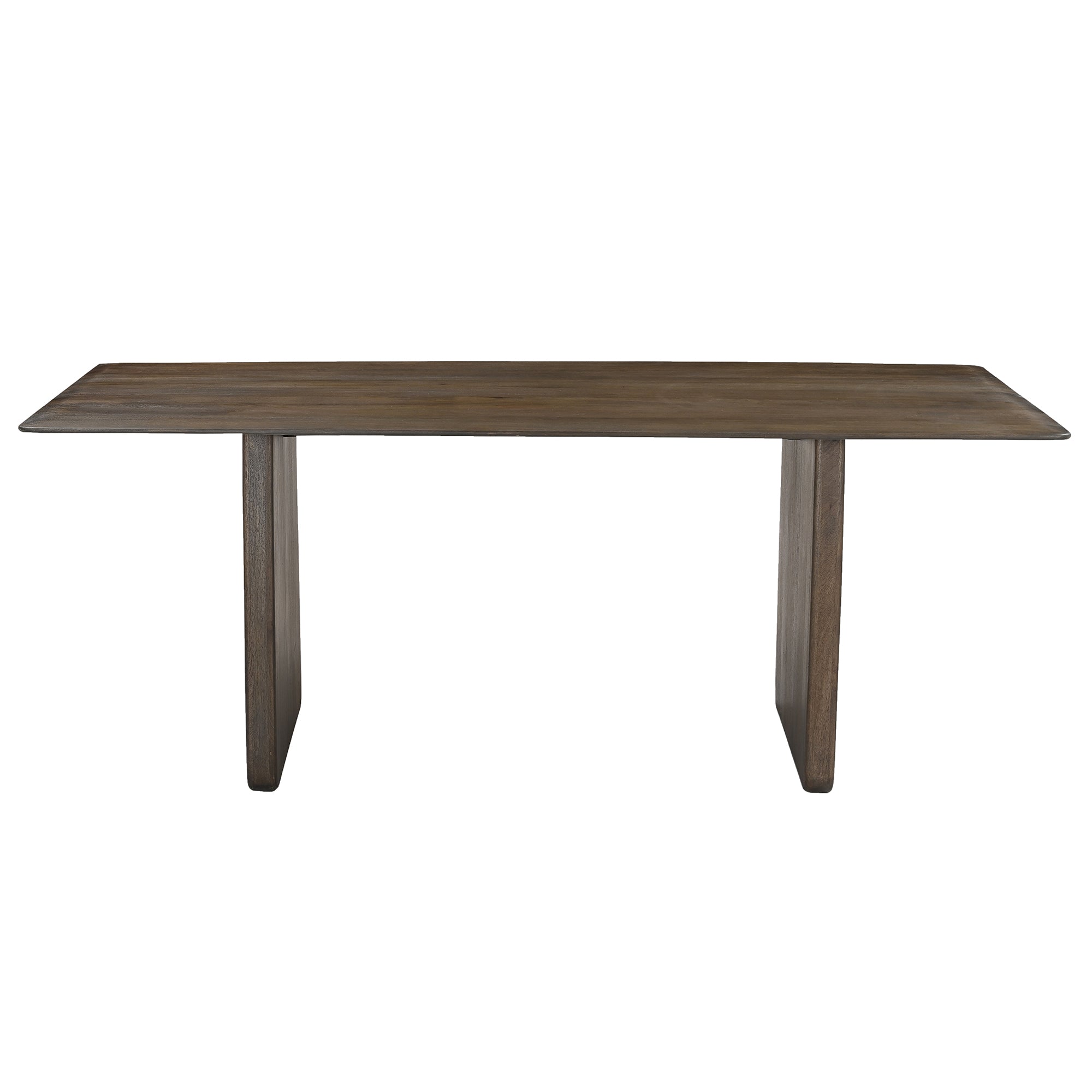 Bazul - Table à Manger - Bois Massif Moka