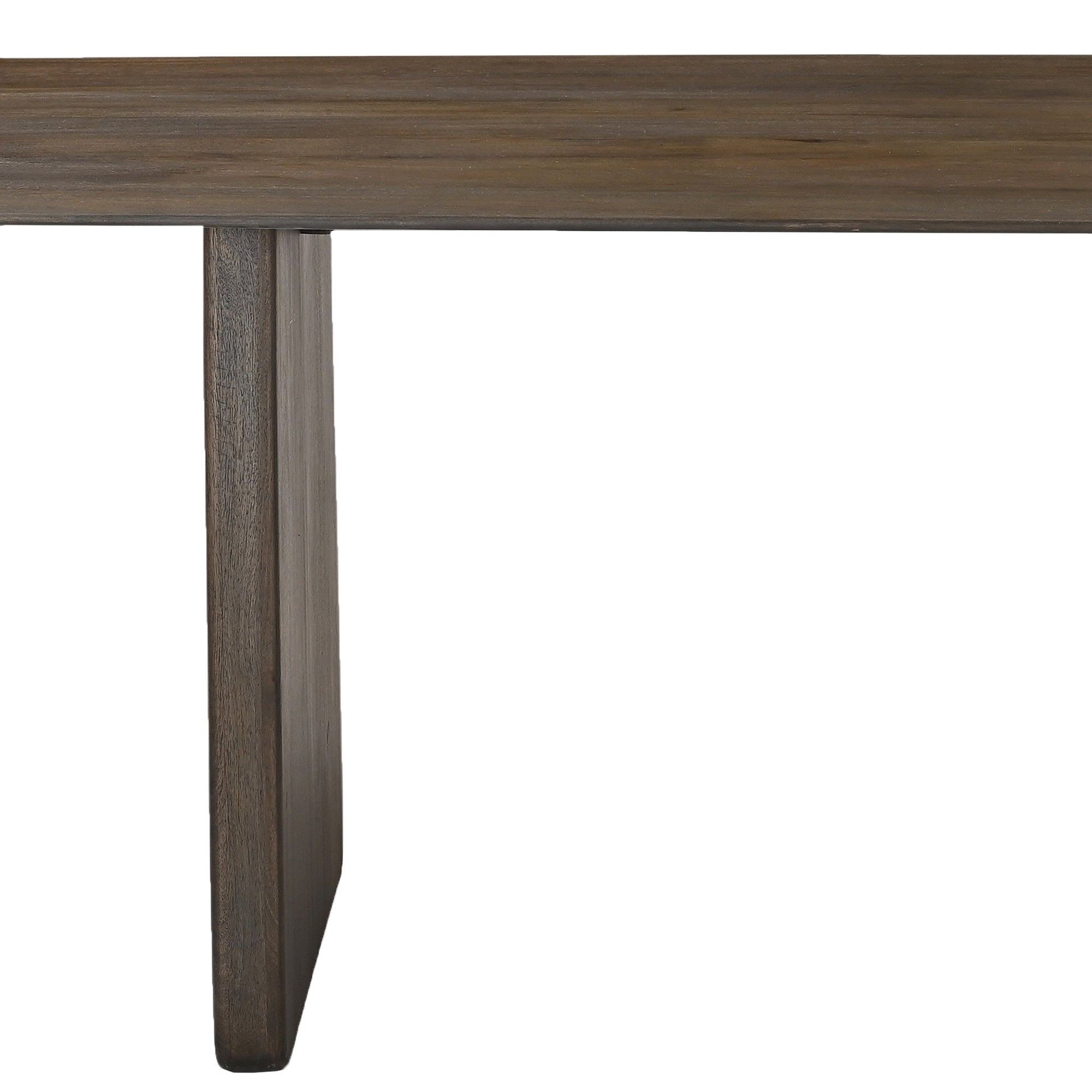 Bazul - Table à Manger - Bois Massif Moka