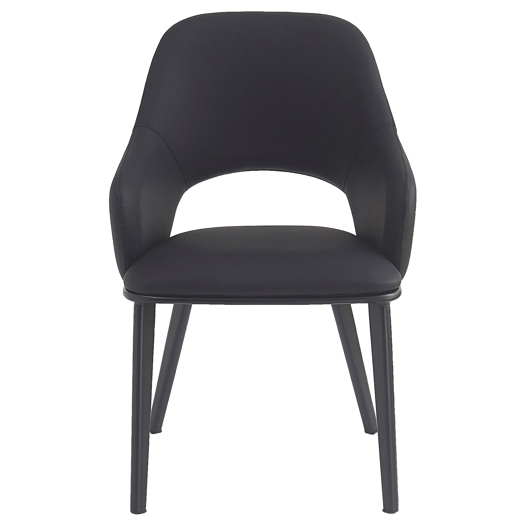 Denzel - Chaise de Salle à Manger - Noir